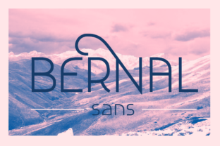Bernal Sans: A Modern, Delicate Display Font for Creative Projects