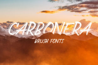 Carbonera: A Bold, Textured Font with a Unique Story