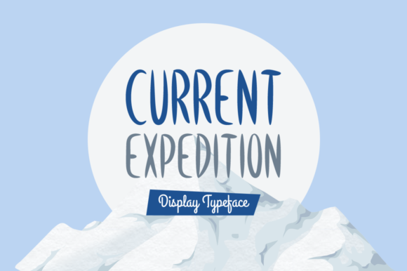 Current Expedition: A Versatile and Elegant Display Font for Modern Design