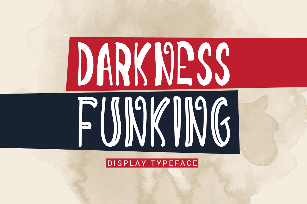 Darkness Funking: A Fresh Take on Handwritten Typography