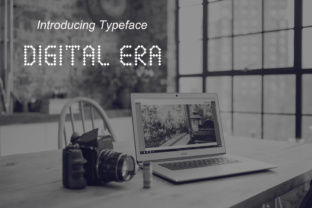 Digital Era: A Futuristic Font for Modern Design