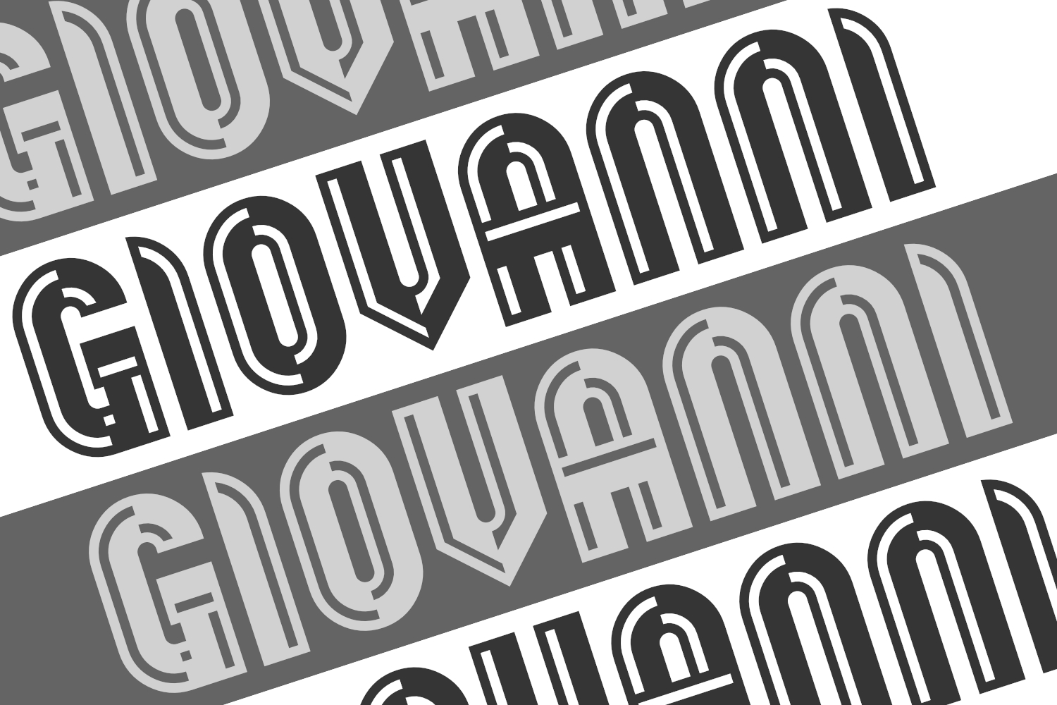 Giovanni: A Retro-Looking Display Font