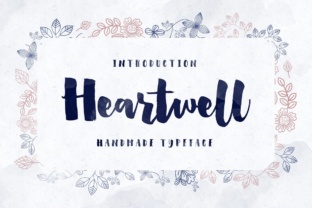 Heartwell: A Modern Calligraphy Font That Brings Life to Your Designs