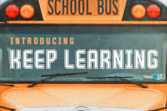 Keep Learning: A Bold and Versatile Font for Academic and Athletic Projects