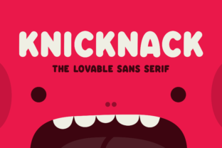 Knicknack: A Font That Brings Joy to Every Design