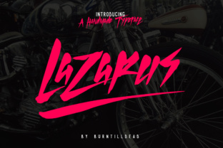 Lazarus: A Hand-Drawn Typeface for Dynamic Design
