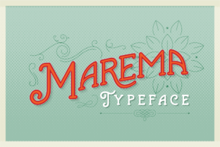 Marema: A Vintage-Inspired Font with Timeless Appeal