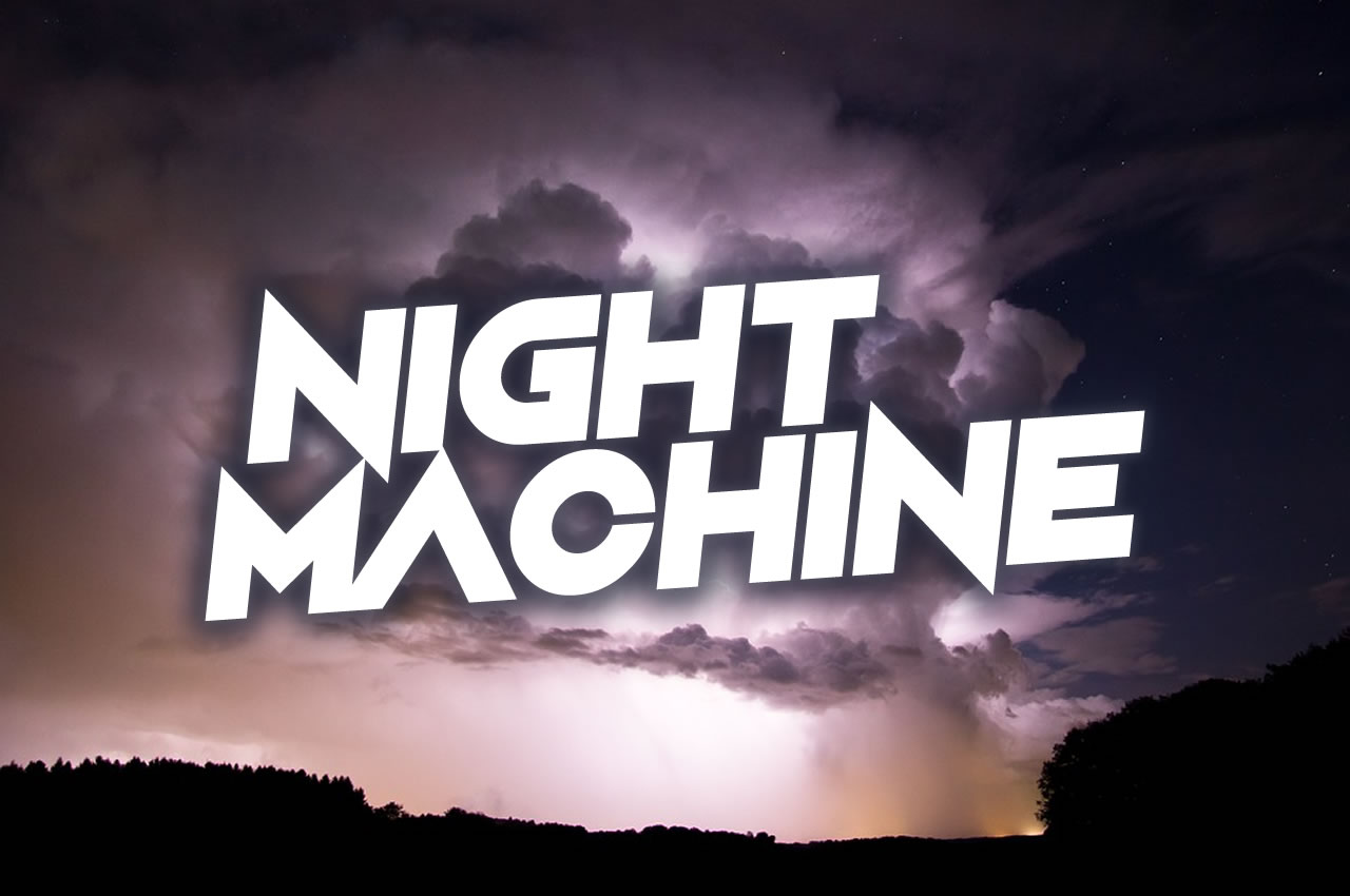 Night Machine: A Bold Font for High-Impact Designs